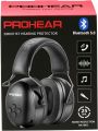 PROHEAR 037 Bluetooth 5.0 Hearing Protection Earmuffs Headphones with Rechargeable 1100mAh Battery 25dB NRR Safety Noise Reduction Ear Muffs 40H Playtime. 