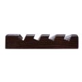 Challenge Coin Display Stand Rack Coin Holder 4-Row Torched Wood Challenge Coin Display Holder Stand. 