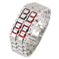 Fashion LED Digital Alloy Men Women Wrist Watch Bracelet Chain Valentines Gift. 