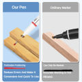 2024 1/5 PCS 20mm Deep Hole Long Nib Multi-Purpose Head Markers for Metal Perforating Pen Woodworking Decoration Art Supplies Myhappinessisyou. 