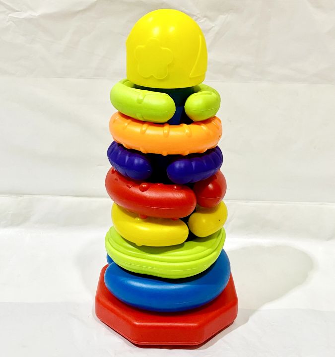 Rainbow Tower Net Learnind and Educational toy for kids, Kids Favorite, Indoor toy for kids