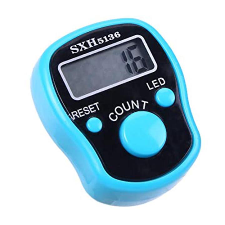 Digital Tasbeeh Counter | Hand Ring Finger Tally Counter With Light