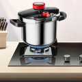 Highly Quality Energy Saving Gas And Induction Cooker 304 Stainless Steel Pressure Cooker 6.5 litre. 