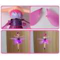 Childrens Intelligent Levitation Gesture Sensing Glowing Flying Fairy Little Magic Flying Fairy Princess Frozen Barbie Doll With Led Lighting Infrared Induction Control Rc Helicopter Flying Robot Toys For Girls And Boys Cute Birthday Gift. 