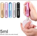 Pack of 10 Refillable 5ml Mini Perfume Spray Bottles - Portable Travel Cosmetic Containers, Unisex Fragrance Sprayers, 5ml Mini Refillable Perfume Bottles for Men, Women, Girls, Travel Size Perfume Testers, Reusable Perfume Refills PROMISE TO SELL. 