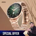 Zero® Jewel Smartwatch for Women | 1.1" AMOLED Display, Bluetooth Calling, 110+ Sports Modes, Health Tracking | Diamond-Cut Design with Stainless Case | Best Lightweight Smartwatch for IOS & Android. 