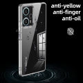 lthmy for Xiaomi Poco F5 Shockproof Hard Case Full Protection Back Cover Matte Transparent anti-yellow Casing. 