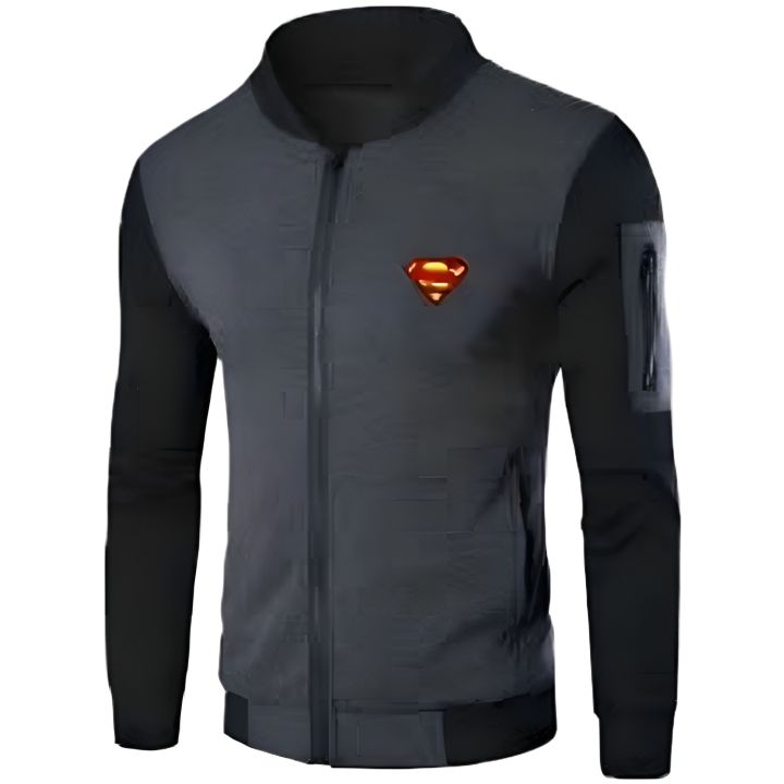 WINTER ZIPPED POCKET ZIPPER JACKET FOR MEN