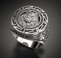New Arrivals Fashion Luxury Vintage Viking Warriors Wolf Rings Men Man Male Jewelry Ring Jewellery. 