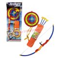 Archery bow and arrows. 