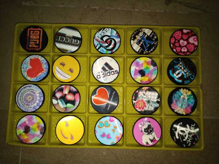 (PACK OF 2 ) Pop Socket Mobile Phone Ring Holder For All Mobile Phone Gadgetsfor boys and girls