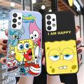 Funny SpongeBob SquarePants Phone Case for Samsung Galaxy A32 M32 5G Patrick Star Back Cover for Samsung A32 4G A M 32 5G Cases. 