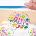 Transparent Sticker -  Name Sticker - Product Label - Customize Sticker - Product Label - Spice Label - Customize Product Label. 
