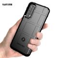 Vantime for Huawei Y7a Case Matte Back Rugged Shield Phone Cover. 