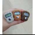 Fancy Counter Tasbeeh with Stones. 