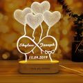 Customize 3d illusion lamp, 3D Light Lamp, Night Lamp, Decoration Piece, Gift Piece. 