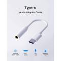 USB Type C To 3.5mm Earphone Jack Adapter Converter Aux Audio Cable Headphone For All Android Phones. 