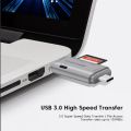 usb3.0 highspeed card reader otg type c SD TF card 2 in 1 multi-function card reader for Xiaomi Samsung mobile phone accessories. 