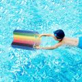 Swimming Board Floating Plate Back Float Kickboard Beginner Safe Pool Practice Aid Outdoor Swimming Training Safety Accessories. 