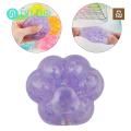 DR BEI Cat Paw Squeeze Toy Slow Rebound Funny Decompression Vent Bouncy Ball Toy. 