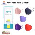 KF94 korean mask 10 pcs non-woven protection filter KN94 Anti viral mask korea no.1 face mask. 