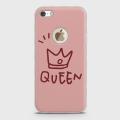 iPhone 5s Cover - SkinLee HQ Supreme Case (Soft) With Logo - Queen - SKINLEE-512-1-1-10. 