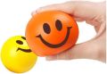 1 Pc Red Smiley Face Stress Relief Ball – Anti-Stress Foam Squeeze Toy for Kids & Adults, Hand Exercise Ball, Fidget Sensory Toy. 