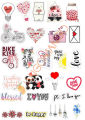 25 Pcs Cute Little Love Stickers Pack For Laptop, Desk , Notebooks Mobile Covers DIY Stickers - JangoMango Store. 