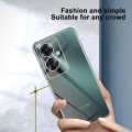 OPPO Reno 11F Cover Silicon Clear Transparent Shock-Proof Protective Case. 