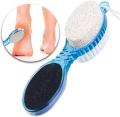 4 In 1 Foot Care Pumice Grind Feet Stone Scrubber Callus Remover Pedicure Exfoliate Two Sides. 