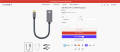 IVANKY Mini DisplayPort to HDMI Adapter, Mini DP(Thunderbolt) to HDMI Adapter, Gold-Plated Braided, Compatible with MacBook Air, Pro, Microsoft Surface Pro, Dock, Monitor, Projector and More. 