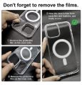 Iphone 14 Pro Max Cover Magsafe Magnetic Wireless Charging Shock Proof Back Cover Case For Professional Use. 