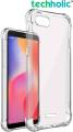 Redmi 6A Shockproof Armor Case Transparent Back Cover. 