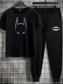 Reflective Logo Summer Tracksuit For Men and Women with T-Shirt and Trouser 2 piece. 