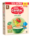 Baby Food - Nestle Cerelac - 3 Fruits & Wheat - 200g Promo Pack. 