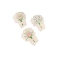 5PCS Handwriting Floral Greeting Cards Blessing Folding Flower Thank You Cards Flower Blossom Happy Birthday Cards Birthday. 
