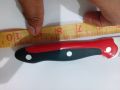 1 pcs 10 inch original stainless steel kinfe with Red and Black Handle kitchen knife  cooking knife premium quality  knives. 