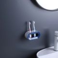 Electric Toothbrush Holder for Bathroom Wall Mounted Holder Self-adhesive Stand Rack Storage Rack Bathroom Accoessories Set. 