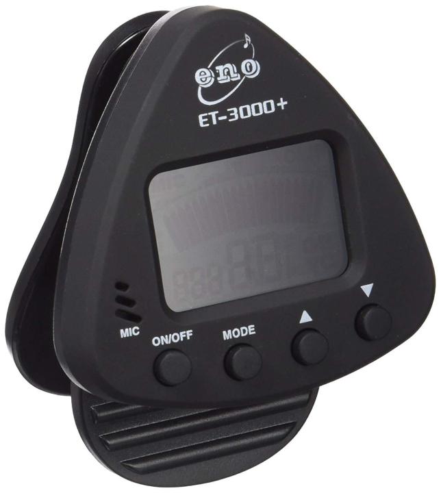ENO ET 3000 Clip-On Guitar Tuner Black