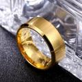 Pack of 01 Pcs Golden Color Plan Challa Ring  For Men & women. 