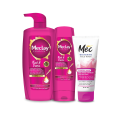 Meclay London Thick & Dense Shampoo 660ml With Conditioner 180ml + Mec Flawless White Face Wash Pair Box (Save Rupees 250). 