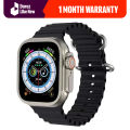 Daraz Like New Smart Watches - HW68 ULTRA Smart Watch - Black. 