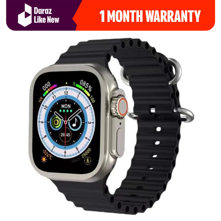 Daraz Like New Smart Watches - HW68 ULTRA Smart Watch - Black