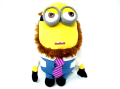 Tim Beard Minion Stuffed Plush Toy ( 10 inches ). 