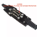 IEC Straight Cable Plug Connector 3 Pin AC Socket C13 C14 Black Male&Female Plug Rewirable Power Connector 10A 250V. 
