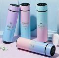 500Ml Temperature Display Water Bottle, Smart Thermos Water Bottle, LED Temperature Display Vacuum Flask Thermos, 500ML Stainless Steel Intelligent Hot Cold Vacuum Flasks. 