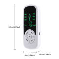 EMS Electric Muscle Therapy Stimulator 6 Modes Tens Unit Machine Meridian Physiotherapy Pulse Abdominal Prostate Body Massager. 