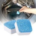 12 Pcs Washing Machine Cleaning Tablets | Deep Cleaning Effervescent Detergent Tablets | Powerful Washer Deodorant & Stain Remover | Laundry Drum & Tub Cleaner for Top Load & Front Load Machines | Anti-Bacterial Washing Machine Cleaner | Home Cleaning. 