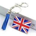 World Flag Football Acrylic Tassel Keychain Brazil Italy France Keyring Soccer Lover Bag Pendant Collection Jewelry Accessories. 