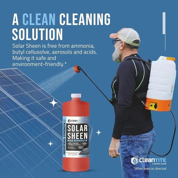 Solar Sheen – Premium 200ml Solar Panel Cleaner | High-performance ...